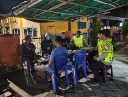 Polsek Taliwang Gelar Patroli Dialogis, Ajak Warga Jaga Kamtibmas