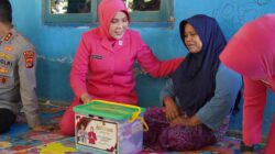 Ketua Bhayangkari Daerah NTB Kunjungi Anak Korban Kekerasan di Ponpes Lombok Tengah