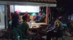 Hidupkan Kembali Semangat Siskamling, Bhabinkamtibmas Kelurahan Sampir Ajak Warga Perkuat Keamanan Lingkungan