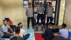 Piket Gabungan Polres Dompu Laksanakan Pengecekan Tahanan, Pastikan Kondisi Rutan Aman