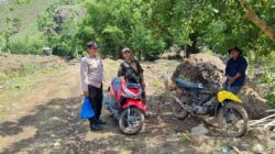 Bhabinkamtibmas Desa Kramat Dorong Warga Manfaatkan Lahan Produktif Dukung Ketahanan Pangan