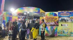 Bhabinkamtibmas Desa Ta’a Laksanakan Pengamanan Pasar Malam, Ajak Masyarakat Jaga Kamtibmas