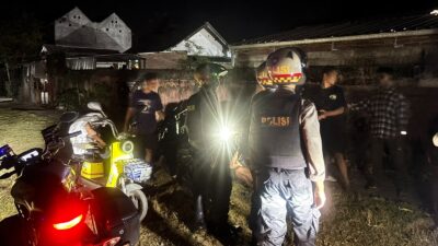 Berikan Rasa Aman, Polres Lombok Barat Gelar Patroli Malam Dialogis di Wilayah Lembar