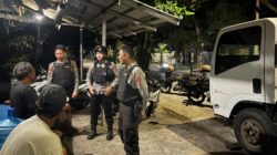 Patroli Perintis Presisi Polres Lombok Barat Sisir Jembatan Gantung Lembar, Tekan Aksi Kriminalitas Dini Hari