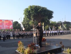 Polres Lombok Timur Gelar Upacara HUT ke-81 Kemerdekaan RI