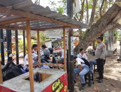 Polresta Lombok Tengah Patroli Cegah Tawuran Pelajar di Jalan Praya-Mujur