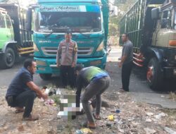 Pria Tanpa Identitas Ditemukan Tergeletak di Terminal Pancor, Polsek Selong Lakukan Olah TKP