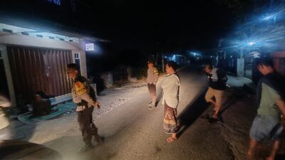 Antisipasi Tindak Kriminal Polsek Terara Intensifkan Patroli