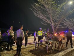 Patroli Rinjani Presisi Strong Point Polres Bima Kota Antisipasi Gangguan Kamtibmas di Malam Minggu