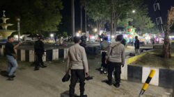 Patroli KRYD dan Blue Light Malam Minggu, Polres Bima Kota Bersama Brimob Fokus Amankan Aktivitas Masyarakat di Lapangan Serasuba