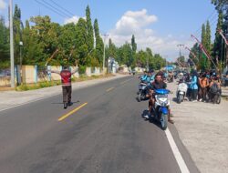 Polsek Tanjung Gelar “Rawan Siang” di Depan SMPN 1 Tanjung