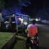 Hadir di Tengah Masyarakat, Polsek Lambu Gelar Patroli Blue Light di Sejumlah Desa