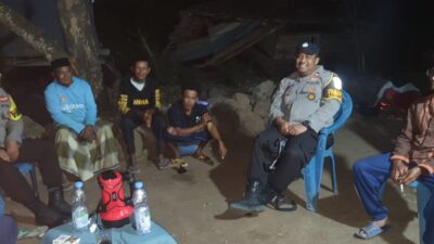 Patroli Dialogis Polsek Ambalawi, Warga Diimbau Waspadai Pencurian dan Bahaya Narkoba