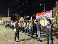 Piket Pamapta Polres Bima Kabupaten Gelar Patroli KRYD Cegah Potensi Guankamtibmas di Malam Hari