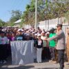 Semarakkan HUT RI ke-81, 600 Pelajar Ikuti Lomba Gerak Jalan Cepat Tepat di Lape, Kapolsek Pimpin Langsung Pengamanan