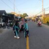 Hadir Berikan Rasa Aman dan Lancarkan Arus Lalu Lintas, Polsek Buer Gelar Strong Point di Depan SDN Perenang