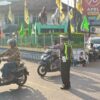 SAT LANTAS POLRES DOMPU GELAR RAWAN PAGI DAN STRONG POINT, WUJUDKAN KELANCARAN DAN KESELAMATAN LALU LINTAS