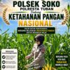 Polsek Soko Polresta Tuban Turun Langsung Cek Tanaman Jagung Warga