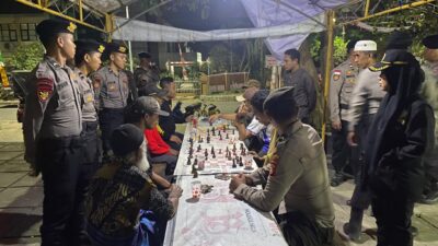 Patroli Presisi Strong Point Polres Bima Kota Sasar Jalan Soekarno-Hatta dan Gajah Mada