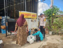 Ciptakan Sitkamtibmas Aman dan Kondusif, Polsek Labangka Gelar Patroli Dialogis dan Penggalangan Warga