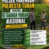 DALAM RANGKA DUKUNG PROGRAM ASTACITA, BHABINKAMTIBMAS DESA NGAWUN POLSEK PARENGAN POLRESTA TUBAN SAMBANG PETANI JAGUNG DI DESA NGAWUN KEC. PARENGAN KAB. TUBAN