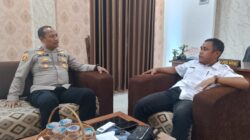 Kapolsek Bayan Jalin Silaturahmi dan Koordinasi dengan Kepala Desa Bayan