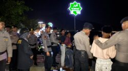 Jaga Kondusivitas Malam Minggu, Polres Bima Kota Gelar Patroli KRYD Strong Point Rinjani
