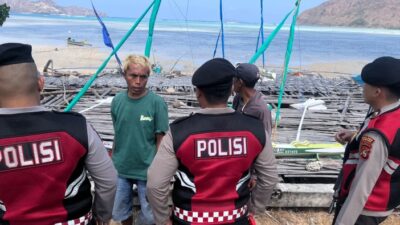 Pastikan Festival Ballona Kondusif, Sat Samapta Polres Sumbawa Barat Intensifkan Patroli Dialogis