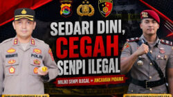 Sedari Dini, Cegah Senpi Ilegal, Polres Bima Kota Imbau Warga Serahkan Sukarela