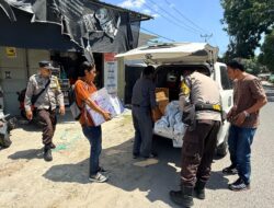 Polsek Labuhan Badas Kawal Ketat Pendistribusian Logistik Surat Suara Pilkades Karang Dima 2026