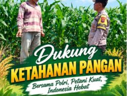 Dukung Astacita, Polsek Jatirogo Cek Langsung Ladang Jagung Warga Desa Dingil