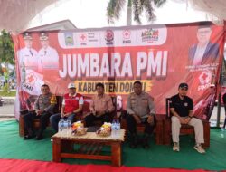 Polsek Dompu Amankan Pembukaan JUMBARA PMR-PMI Tingkat Kabupaten Dompu 2026