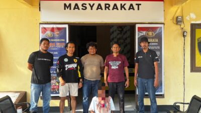 Kolaborasi Polsek Manggelewa dan Polsek Woja Amankan Terduga Pelaku Penggelapan Sepeda Motor