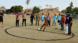 Bhabinkamtibmas Nowa Amankan Pembukaan Mini Soccer Antar Perangkat Desa Cup II 2026