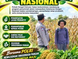 Polri Dukung Astacita, Polsek Rengel Polresta Tuban Turun Cek Tanaman Jagung Warga di Desa Sawahan