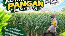 Polsek Tuban Dukung Ketahanan Pangan Nasional melalui Pemantauan Tanaman Jagung