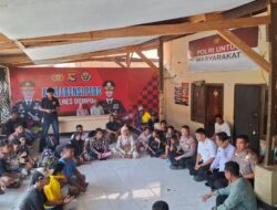 POLRES DOMPU TERIMA AUDIENSI KELUARGA KORBAN DUGAAN PENGANIAYAAN, KASAT RESKRIM PASTIKAN PERKARA TERUS DIDALAMI