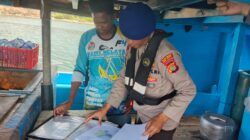 Sat Polairud Polres Bima Kota Gelar Patroli Perairan Kolo, Imbau Nahkoda Utamakan Keselamatan Berlayar