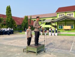 Kapolres Bima Kota Pimpin Upacara POLIDIK di SMPN 2, Ajak Siswa Jauhi Bullying dan Narkoba