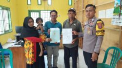 Kedepankan Problem Solving, Bhabinkamtibmas Desa Maria Mediasi Perselisihan Jual Beli Tanah Warga